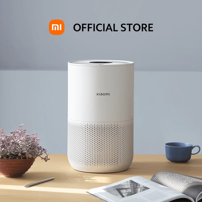 Xiaomi Smart Air Purifier 4 Compact Compact Size Air Purifier With Allergen Removal, 3-in-1 Filter, Smart Remote Control & One-Touch Auto Mode - White