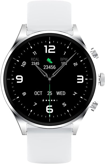 Black Shark S1 Classic Smartwatch With 1.43 Display, 12 Days Battery Life, Gaming Health Monitoring, Sports & Fitness Modes & Water Resistant - Silver