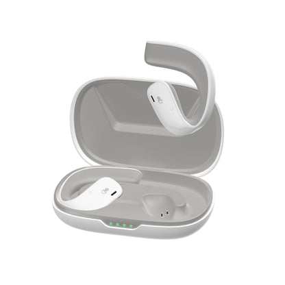 Black Shark Earphone T20  Earphone With Open Ear Wireless Design, 35H Long Battery Life,5.3 Bluetooth Connectivity and IPX67 Water Resistance - White