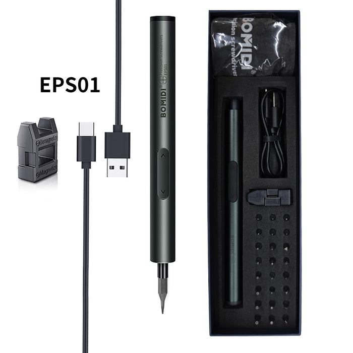 BOMIDI EPS01 Electric Screwdriver Set - Black