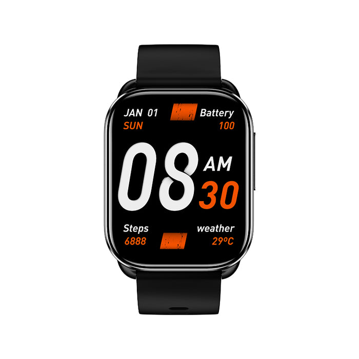 QCY Watch GS Smart Sports Watch With 2.02 Large Display - Black