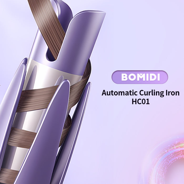 BOMIDI HC01 Automatic Curling Iron With 3 Speed Intelligent - Purple