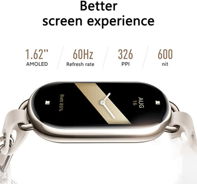 سوار ساعة ذكية Xiaomi Mi Smart Band 8 - أسود