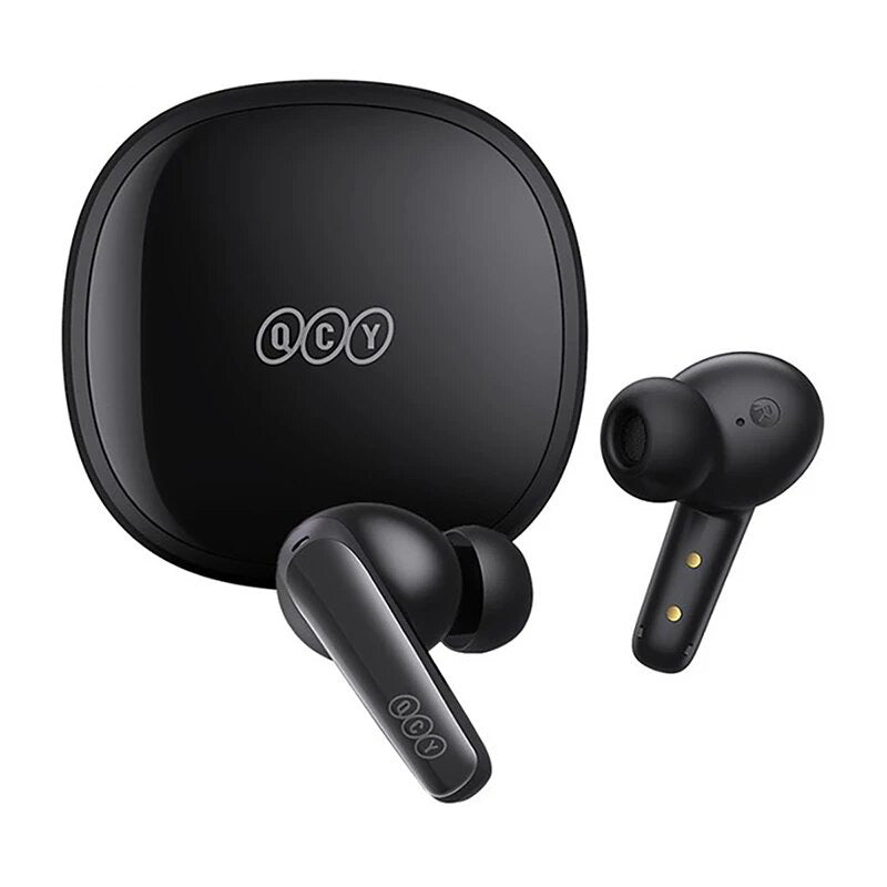 QCY T13X TWS Wireless Earbuds With 5.3 Bluetooth - Black