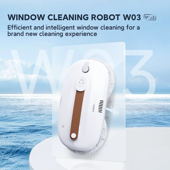 روبوت تنظيف النوافذ ليدستو W03 روبوت أوتوماتيكي ذكي لتنظيف النوافذ - أبيض