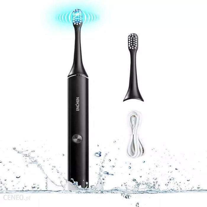 فرشاة أسنان إنشن أورورا تي + سونيك الكهربائية الذكية - أسود