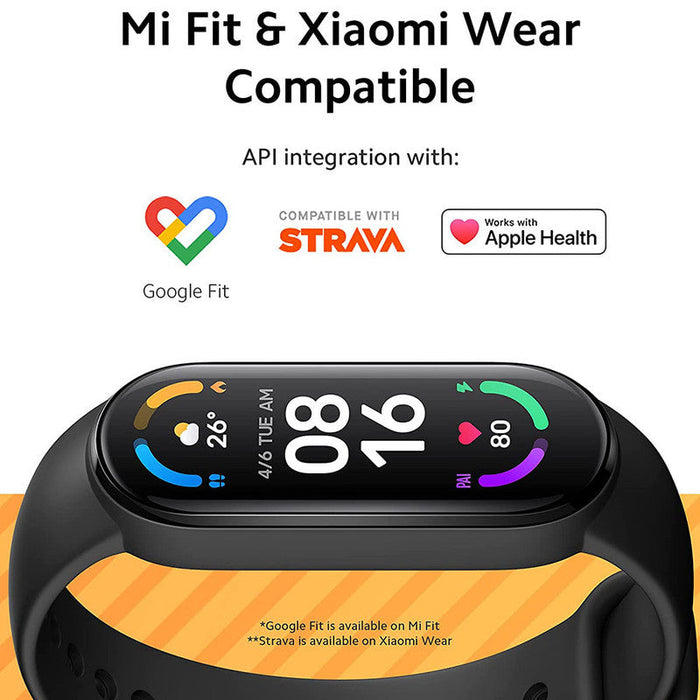 Xiaomi MI Smart Band 6 Sport Watch 1.56-inch - Black
