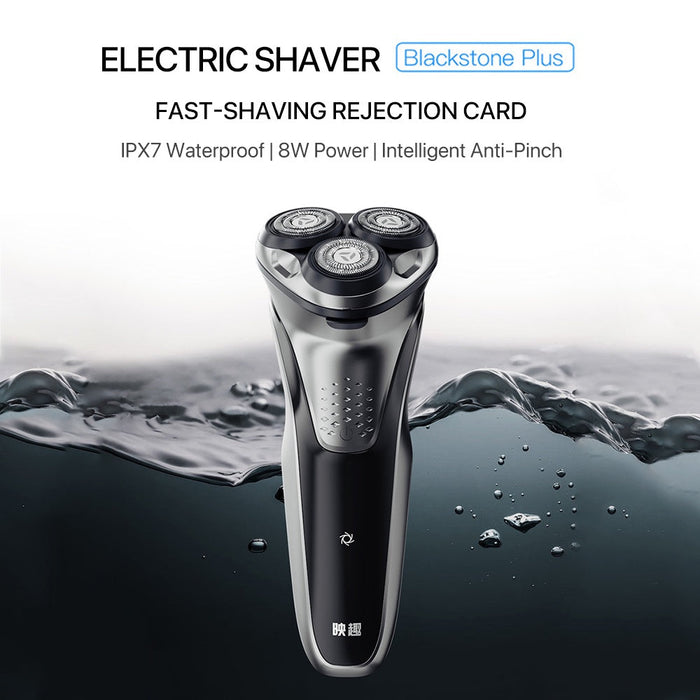 Enchen Blackstone Plus Cordless Electric Shaver Beard Trimmer - Silver