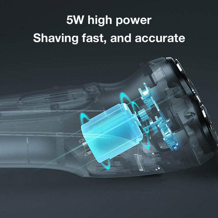 Enchen Blackstone Electric Shaver Anti-Pinch Razor 5W - Silver