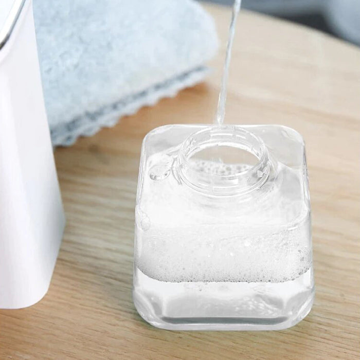 Enchen POP Clean Distributeur automatique de savon en mousse portable avec contrôle sans contact, réglage de la mousse à 2 vitesses, capacité de 280 ml, machine à laver les mains IPX4 - Blanc