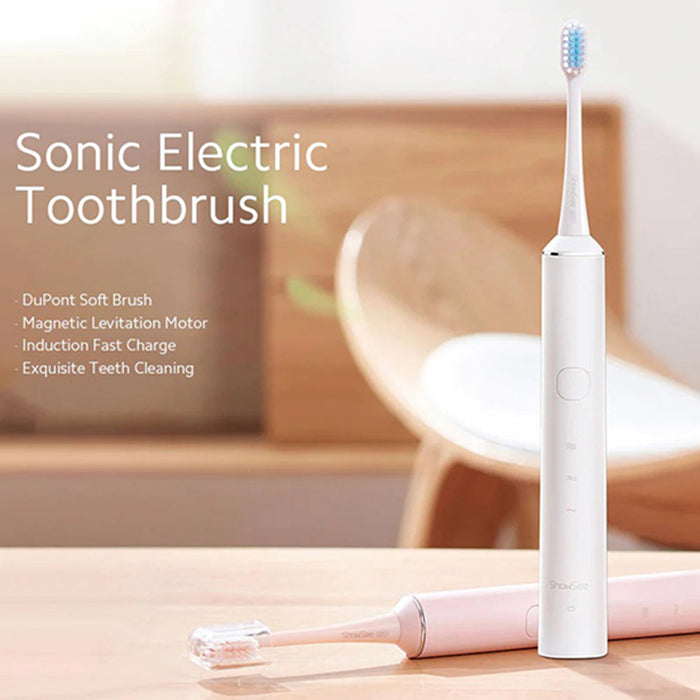Showsee D1-P Electric Toothbrush IPX7 Waterproof - White