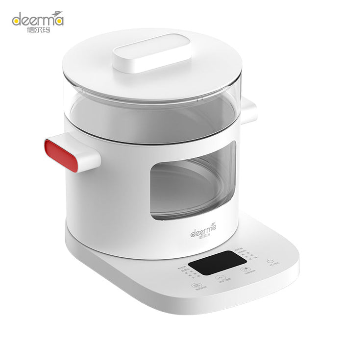 Deerma DG30 Mini Pot de Santé Électrique Multifonction LED Capacité 2L - Blanc