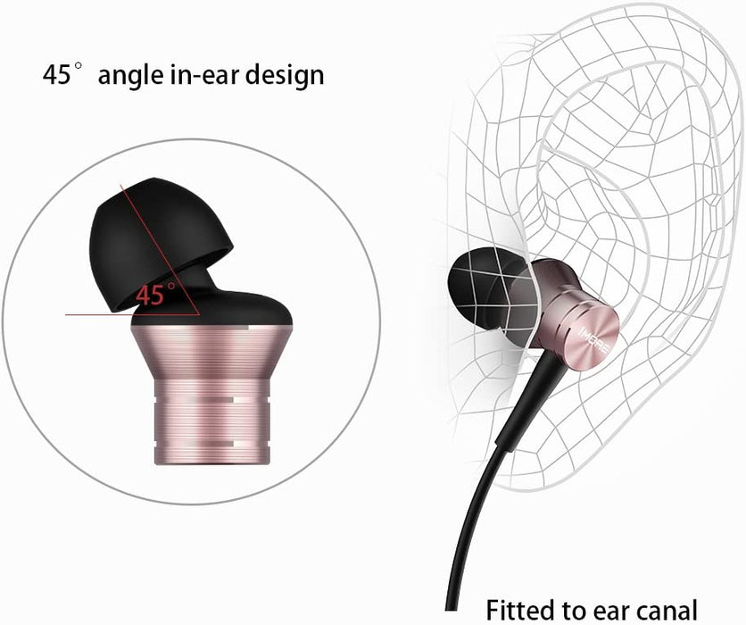 1More E1009 Piston Fit Wired Earphone - Pink