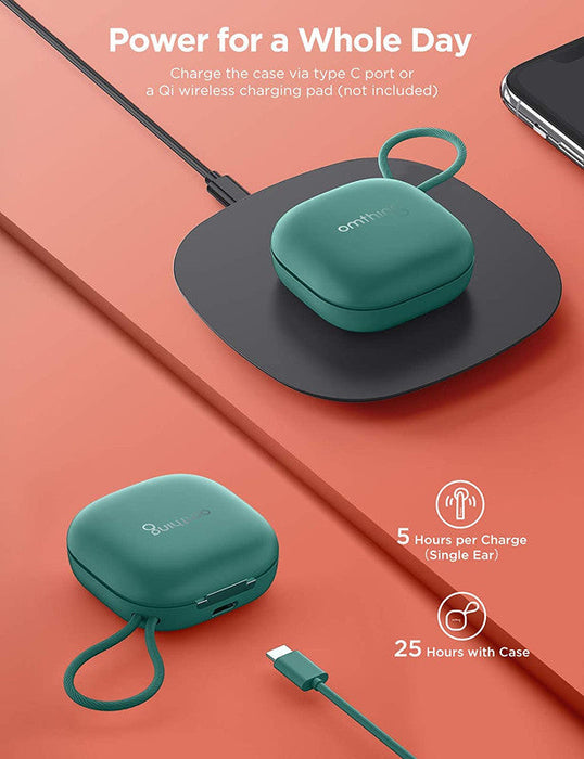 1More EO005 Wireless Earphones - Green
