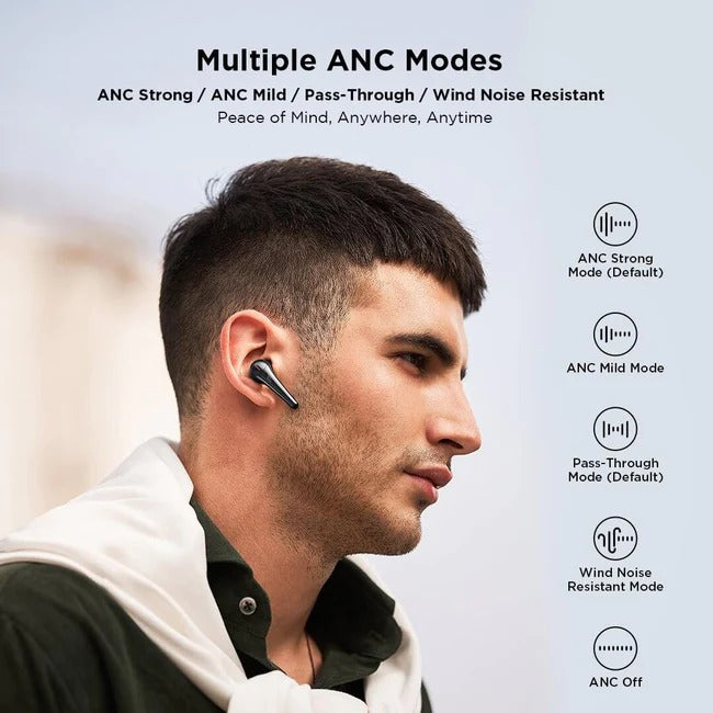 1MORE ES901 ComfoBuds Pro ANC Wireless EarBuds - Black
