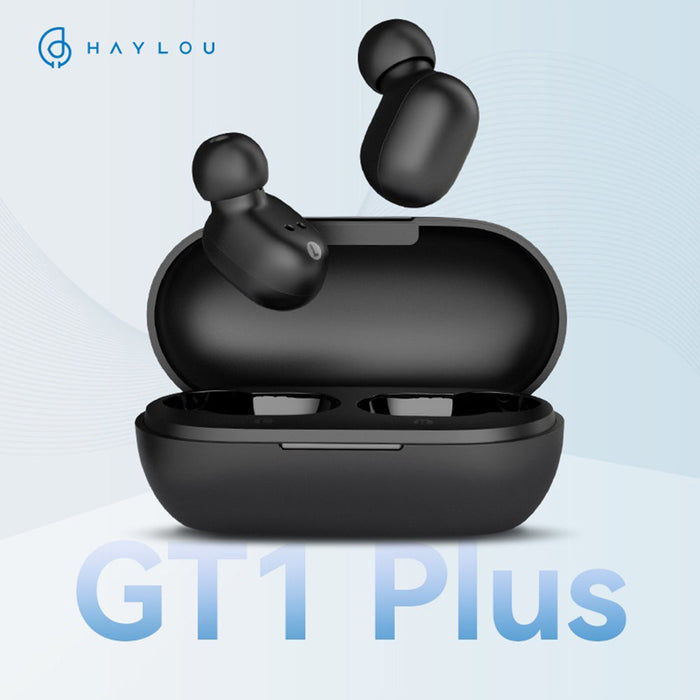Haylou GT1 Plus 真无线蓝牙耳机 - 黑色