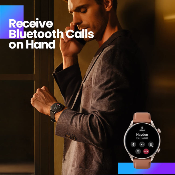 Amazfit GTR 3 Pro Smart Watch - Brown