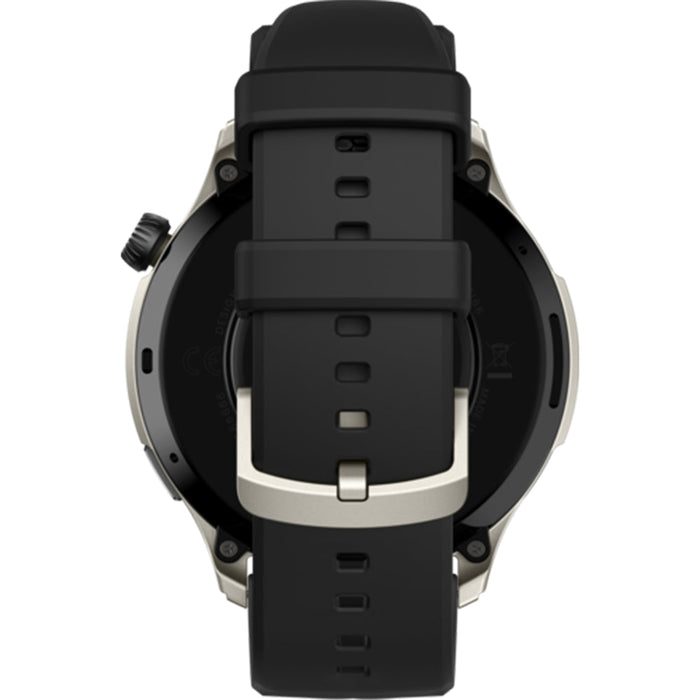 ساعة ذكية Amazfit GTR 4 - 1.43 بوصة - أسود/أحمر