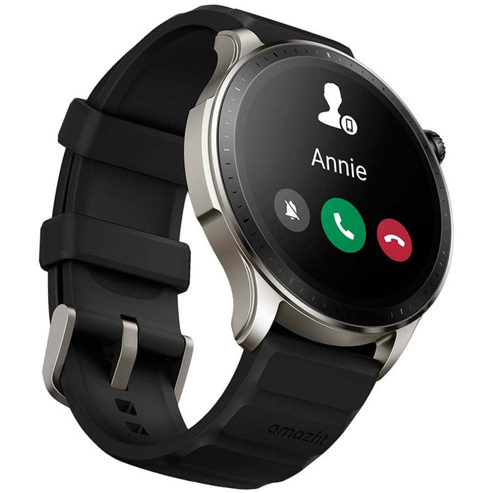 Amazfit GTR 4 智能手表 - 1.43 英寸 - 黑色/红色