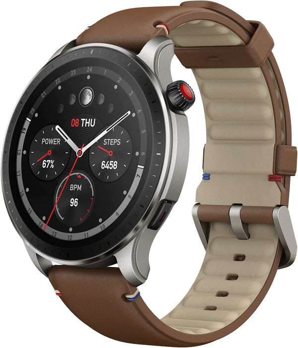 Amazfit GTS 4 Smart Watch 1.75-inch - Brown