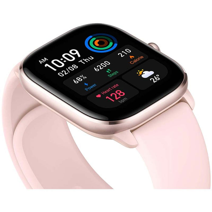 Amazfit GTS 4 Mini Smart Watch Ultra Slim 1.65-inch - Pink