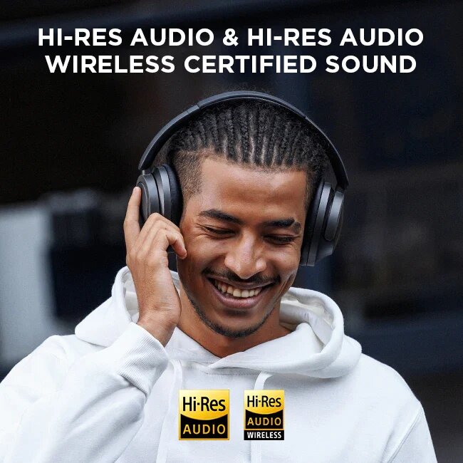 1MORE HC905 SonoFlow Wireless ANC Headphones - Black