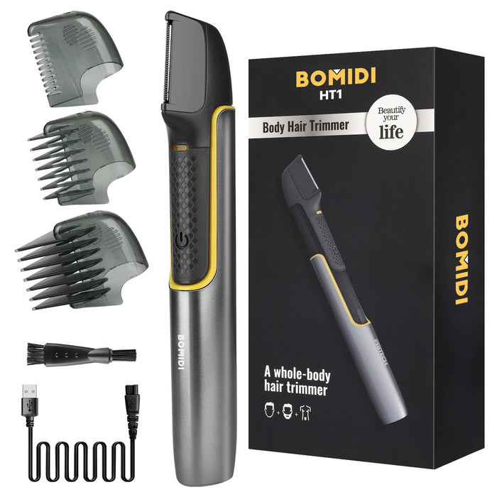 Bomidi HT1 Electric Body Hair Shaver - Silver