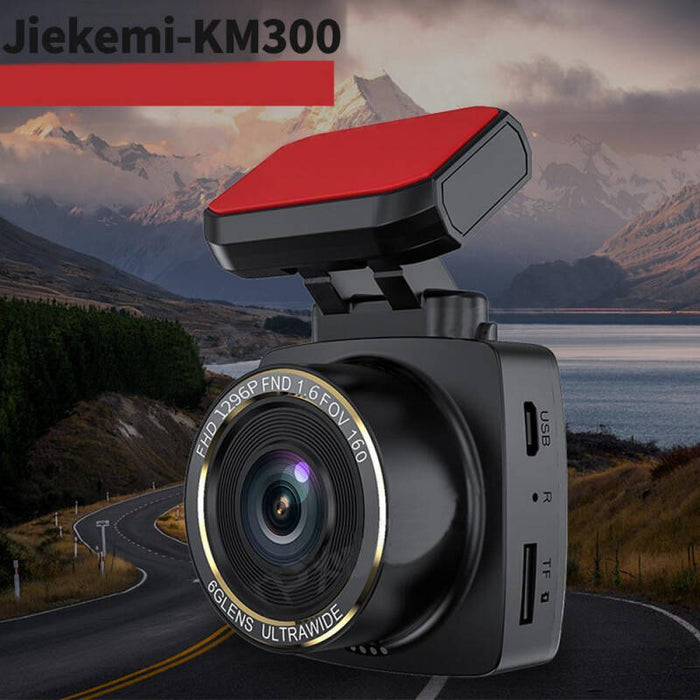 كاميرا داش الذكية Jiekemi KM300 - أسود