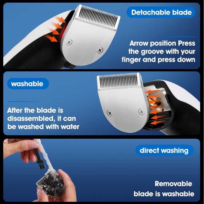 ماكينة قص الشعر الكهربائية من بوميدي L1 - أسود