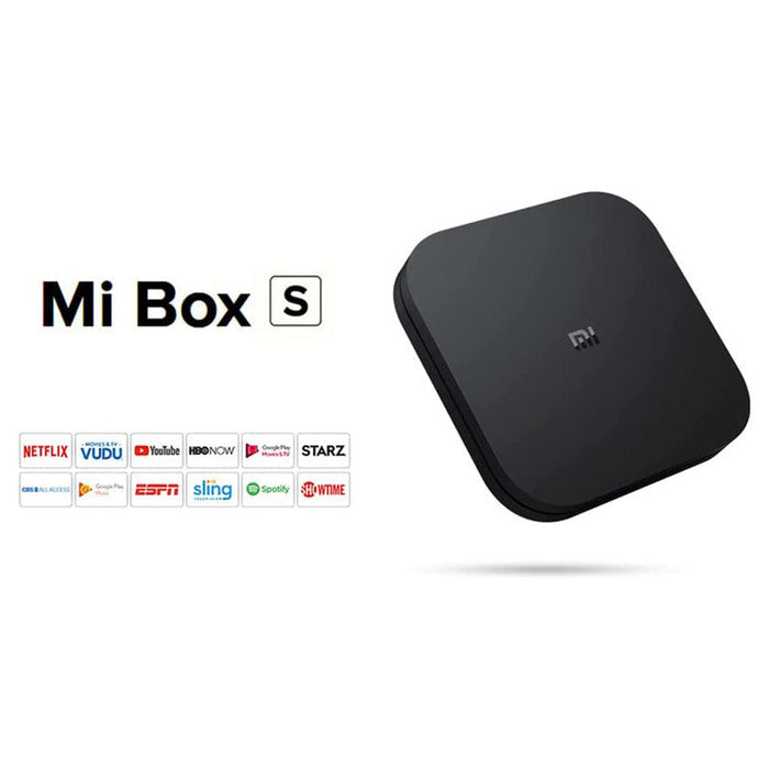 Xiaomi MI Box S 4K Ultra Portable Android TV - Black