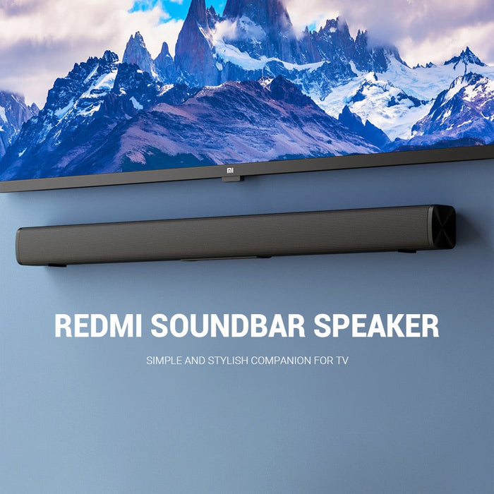Redmi 电视 Soundbar 蓝牙音箱 30W SPDIF / AUX - 黑色