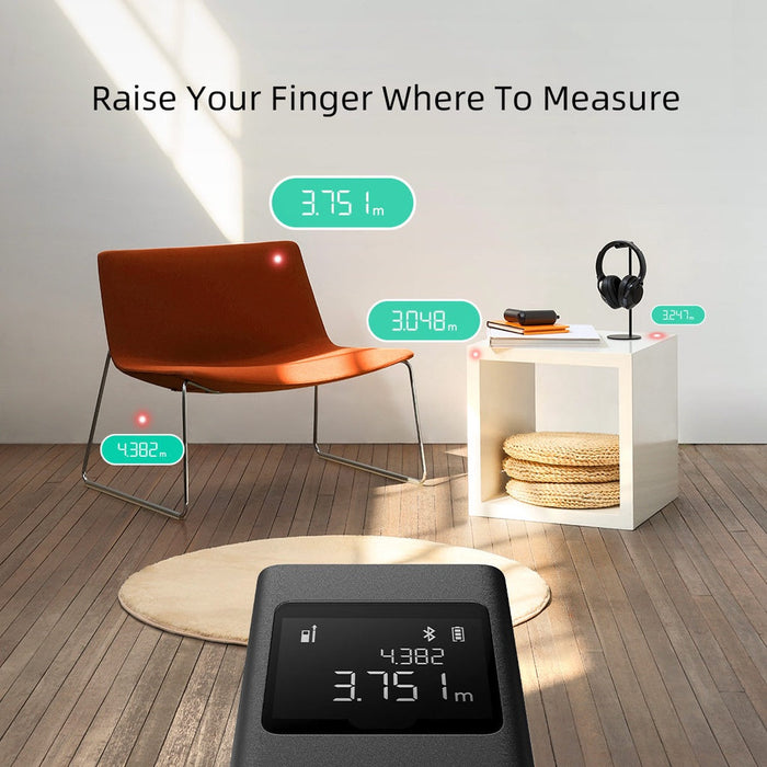 Xiaomi Mijia Smart Laser Rangefinder Measuring Device - Black
