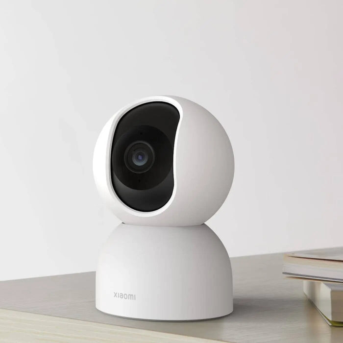 Caméra Mi 360 degrés 1080P Vue panoramique à 360 degrés Contrôle intelligent avec protection vocale complète Vision nocturne infrarouge - Blanc