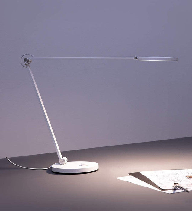 Lampe de bureau MI Smart LED Pro avec deux modes d'éclairage Mode de mise au point/lecture Température de couleur réglable 2500-4800k Contrôle d'application intelligent multi-angle - Blanc