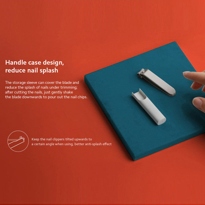 مقص أظافر Xiaomi Mi Anti Splash - أبيض