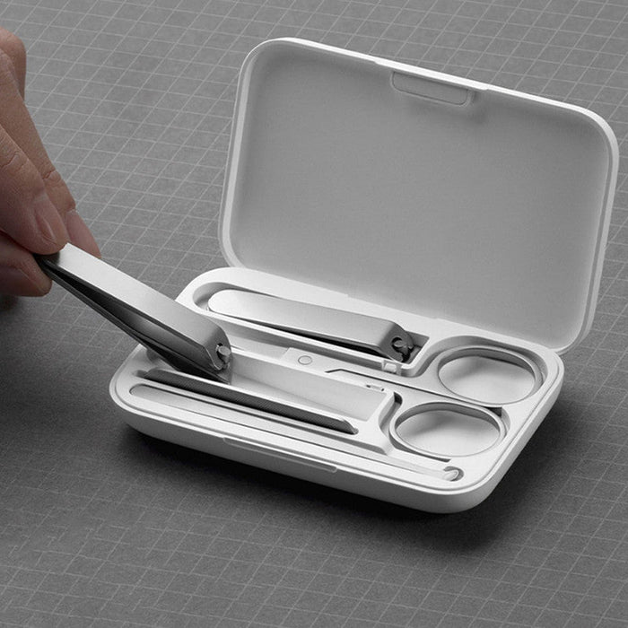 Xiaomi Mijia 5 Set Nail Clippers Stainless Steel Nail Cutter - White
