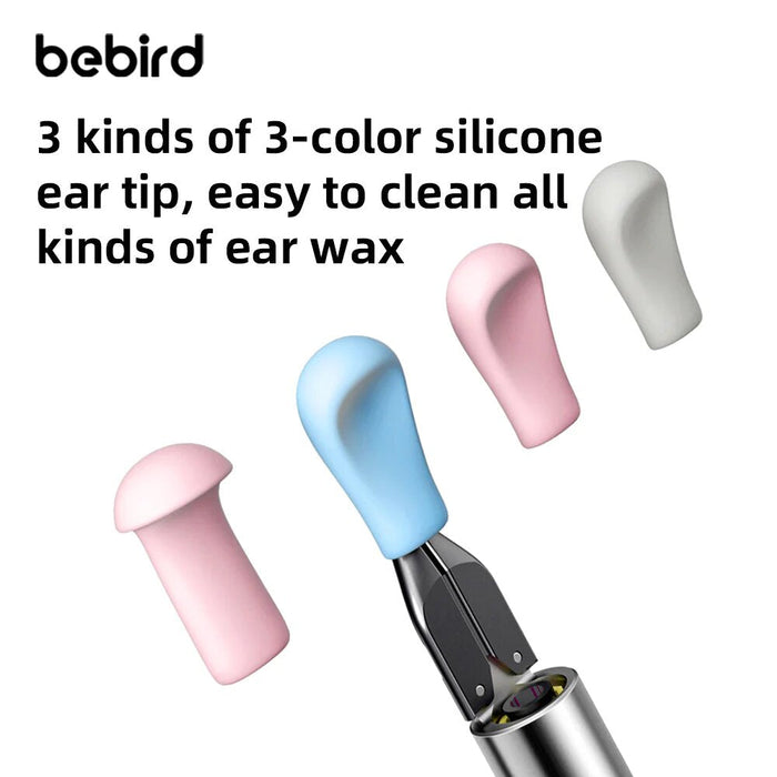 عصا تنظيف الأذن الذكية من بيبيرد نوت 5 برو - أزرق قطبي