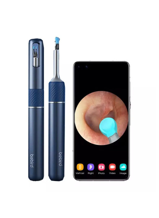 Bebird Note 5 3-en-1 Smart Visual Ear Cleaner Ear Wax Remover Rechargeable Type-C Charge - Bleu