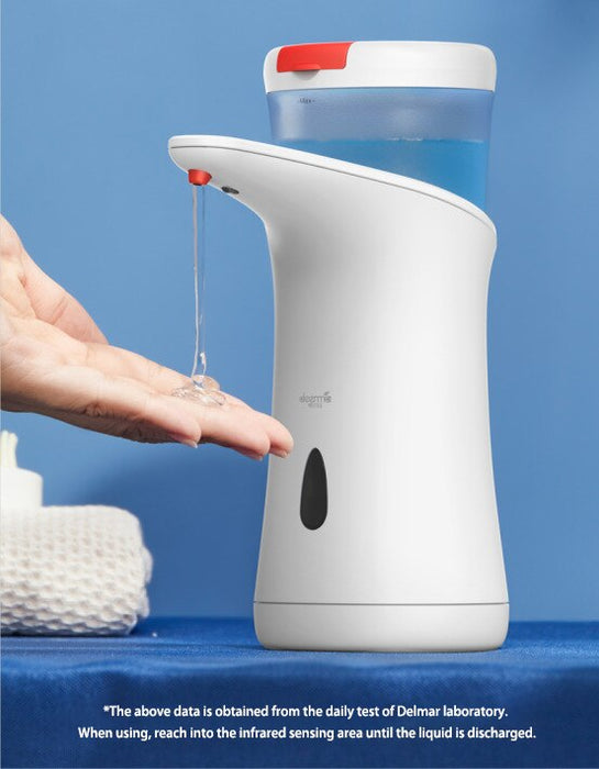 德尔玛 XS100 智能自动感应发泡洗手液-白色