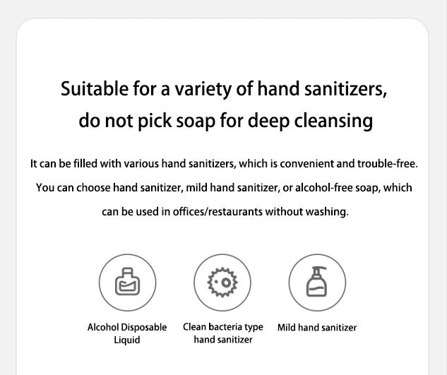 Savon et désinfectant moussant pour les mains à induction automatique intelligent Deerma XS100 - Blanc