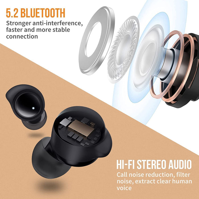 Écouteurs sans fil Redmi Buds 3 Lite Écouteurs Bluetooth Écouteurs à suppression active du bruit BT5.2 - Noir