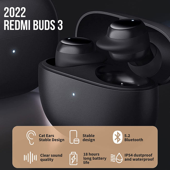 Redmi Buds 3 Lite 真无线蓝牙耳机-黑色