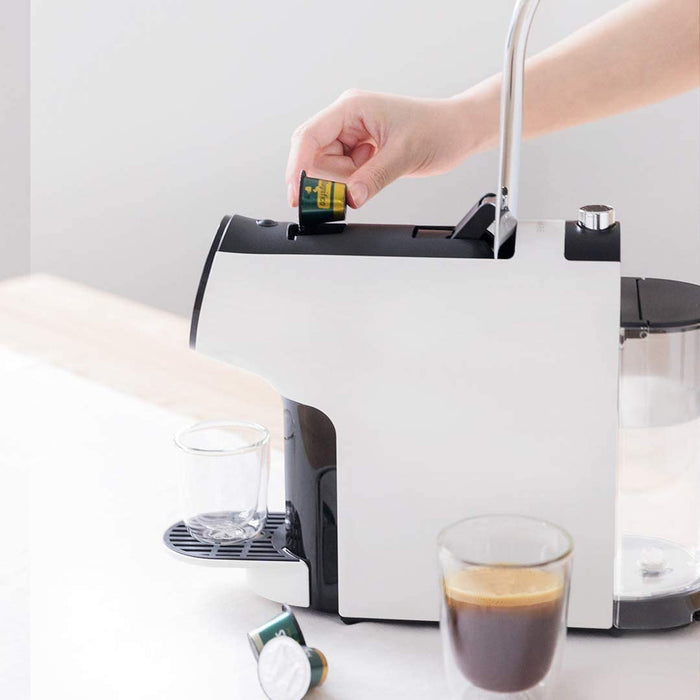 ماكينة القهوة الذكية Scishare S1102 Smart Capsule بقدرة 1600 وات - أبيض