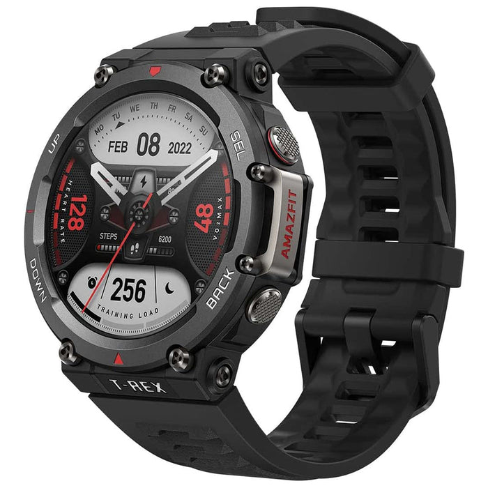 Amazfit T Rex 2 Smart Watch 1.39-inch - Black/Silver