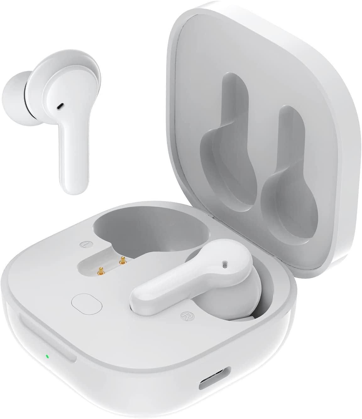QCY T13 ANC True Wireless Bluetooth Earbuds - White