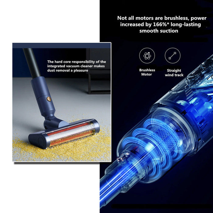 Deerma VC20 Pro Cordless Stick Handheld Vacuum Cleaner 50min - Blue