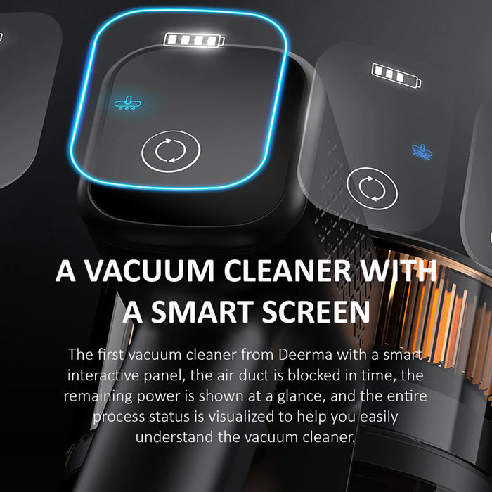 Deerma VC80 Cordless Handheld Vacuum Cleaner - Black