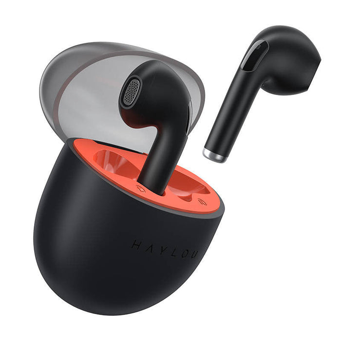 Écouteurs sans fil Haylou X1 NEO True - Bluetooth 5.0, antibruit, résistant à l'eau IPX5, autonomie de la batterie 15H - Noir
