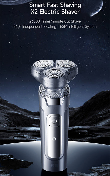 Enchen X2 Electric Shaver Wet & Dry Shaver - Silver