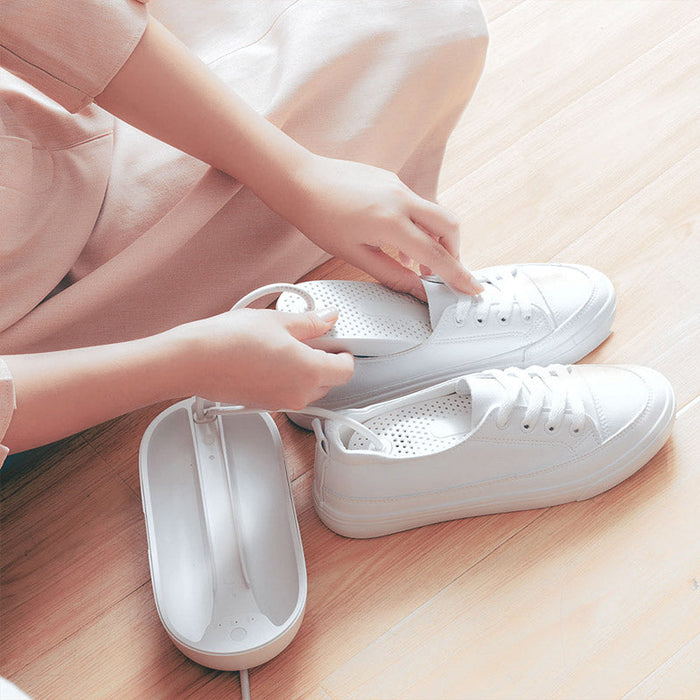مجفف الأحذية الكهربائي ليدستو للتعقيم وإزالة الروائح الكريهة 20 وات - أبيض